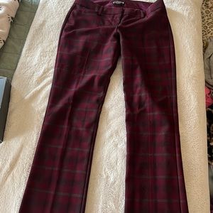 Express plaid dress pants